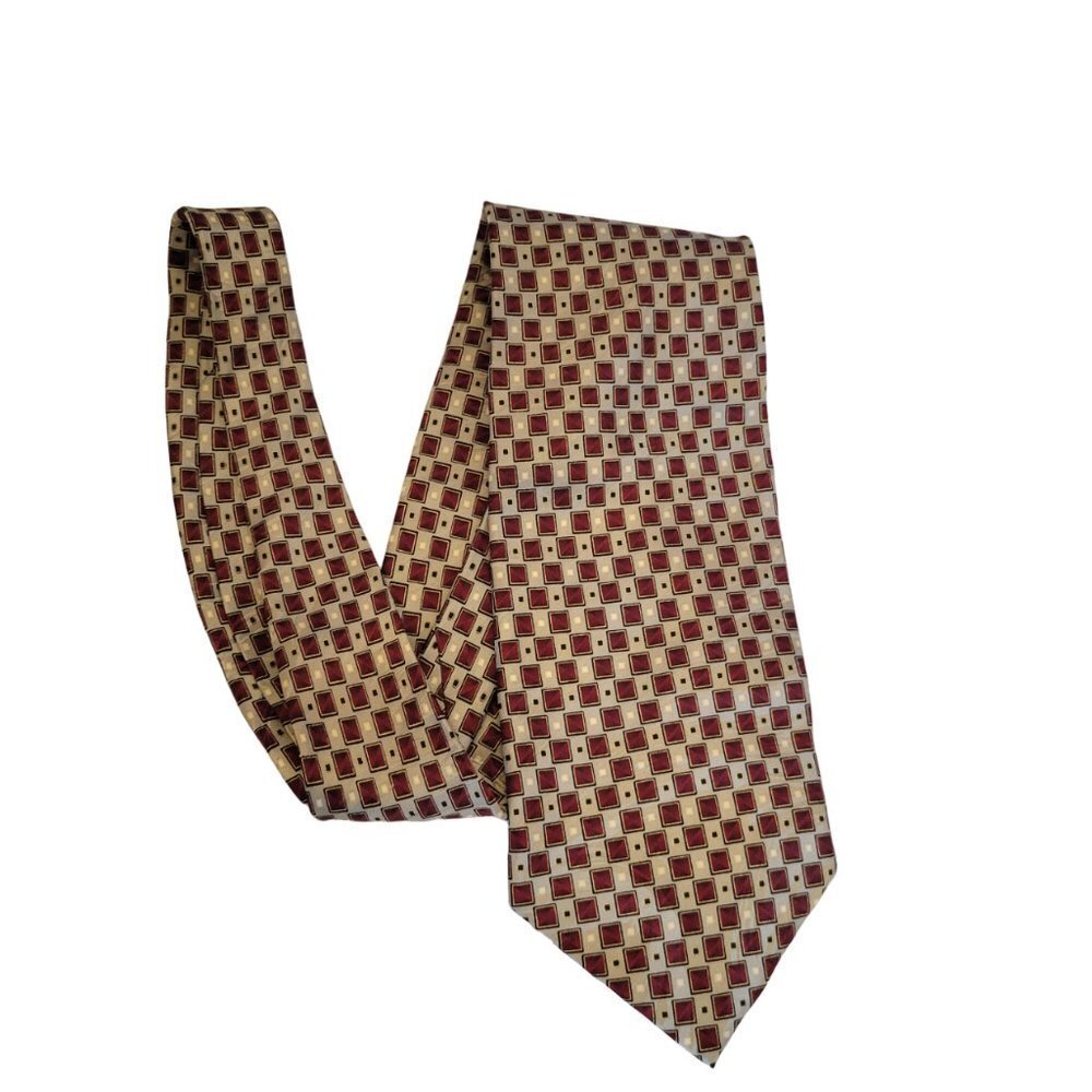 Vintage Bello Uomo Handmade 100% Silk Tie